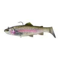 3D Trout Shad Savage Gear 17cm 90g Fast Sinking CLEAR RAINBOW TROUT