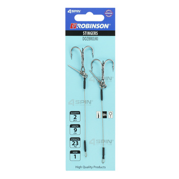 Dozbrojka Stalowa Robinson Pojedyncza Kotwica z Pinem 9cm #1 23kg 2szt.