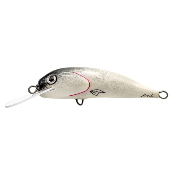 Wobler Trociowy Krol 7cm 7g BLACK WHITE 128