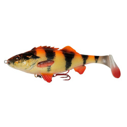 4D Perch Shad Savage Gear 12,5cm 23g Slow Sinking ALBINO SVS61796