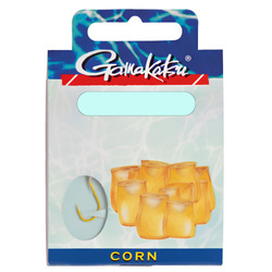 Haczyki z przyponem Gamakatsu Corn 1130G #8 0.18mm 75cm 10 szt. GOLD 140121-800-18