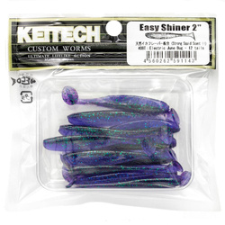 Keitech Easy Shiner 2'' 5cm 1g 408T ELECTRIC JUNE BUG 12szt - op