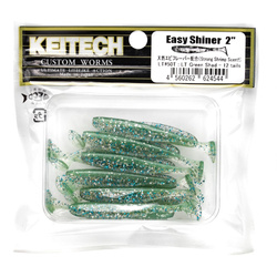 Keitech Easy Shiner 2'' 5cm 1g LT#50T LT GREEN SHAD 12szt - op