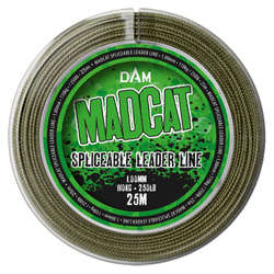 Linka MADCAT Spliceable Leader 25m 1,00mm 110kg GREEN SVS56657