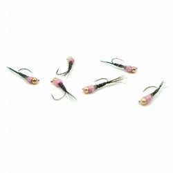 Nimfa Tungsten WP BLACK PINK JIG hak#12BL