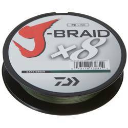 Plecionka Daiwa J-Braid X8 300m 0,06mm 4kg DARK GREEN 12751-106