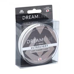 Plecionka Mikado Dreamline Ultralight 150m 0.058mm 4.43kg WHITE ZDL000W-150-0058