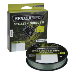 Plecionka SpiderWire Stealth Smooth8 x8 PE Braid 0,29mm 150m 26,4kg MOSS GREEN 1515589