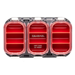 Pudełko Daiwa Box WP 9 Komorowe 11x6,5x1,8cm RED SMOKE 14413-905