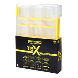 Pudełko SPRO TBX M50 25x17,5x5cm CLEAR 6552-252
