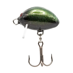 Wobler Psycho Bugg HMG Lures 2cm 1,6g DARK GREEN