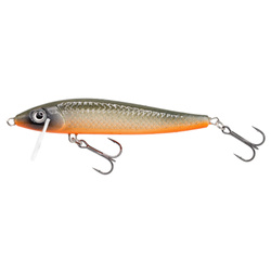 Wobler River Custom Baits Zander 10cm 12g GREEN SILVER ORANGE