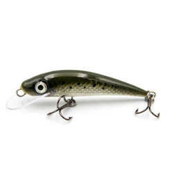 Wobler pstrągowy River Custom Baits Fury 5cm 4g DARK GREEN