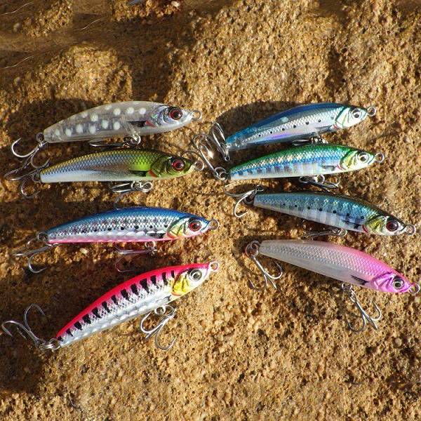 Handmade Fishing Lure Jointed Spasm Lure 4.5cm 