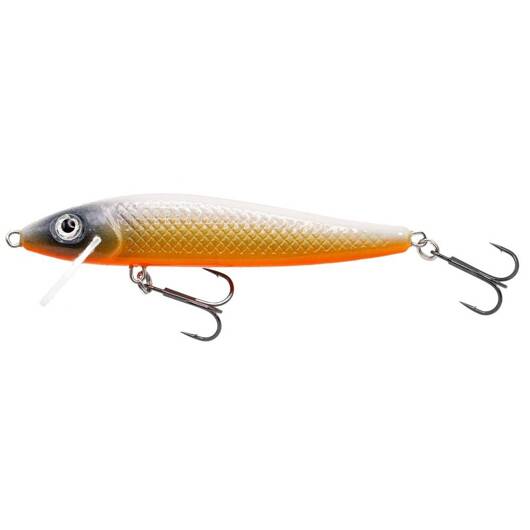  Wobler River Custom Baits Zander 10cm 12g WHITE GOLD ORANGE