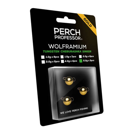 Cheburashka Wolfram Perch Professor GOLD 5g - 3szt/op