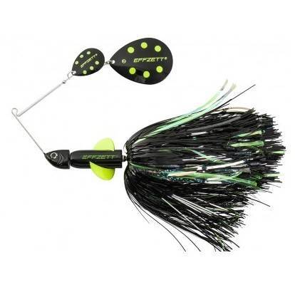 DAM Effzett Pike Rattlin' Spinnerbait 20cm 56g BLACK DEMON 56301