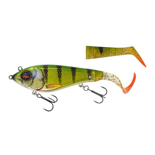 Deviator Tail Savage Gear 16,5cm 48g SS CHROME PERCH 1625305