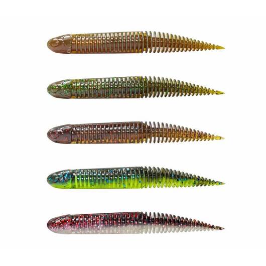 Ned Dragon Tail Slug Savage Gear 7,2cm 3g 5szt. CLEAR WATER MIX 1609044