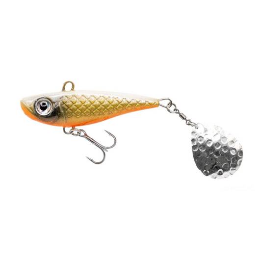 Wobler River Custom Baits Jig Bream 5cm 10g WHITE GOLD ORANGE