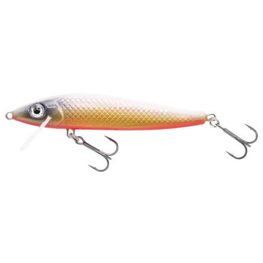 Wobler River Custom Baits Zander 10cm 12g WHITE GOLD PINK