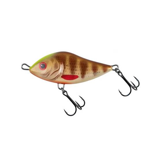 Wobler Salmo Slider 10cm 46g Sinking SPOTTED BROWN PERCH QSD413
