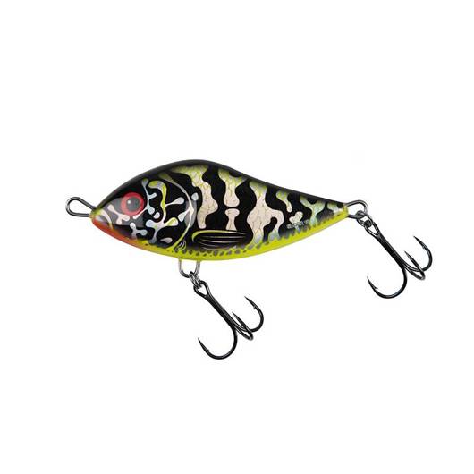 Wobler Salmo Slider 7cm 21g Sinking HOLO GREEN PIKE QSD410