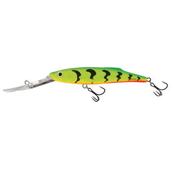 Wobler Salmo Freediver Super Deep Runner 9cm 11g GREEN TIGER QFD034