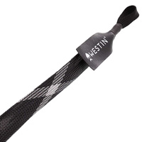 Pokrowiec Westin Rod Cover Trigger Split Rod Up To 8'6'' 255cm (fi 3cm) 80cm BLACK/SILVER A75-531-138