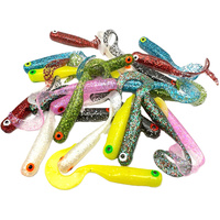 GF1 Twister Great Fish 49mm 0,9g Fish Scent MULTICOLOR II op.-24szt.