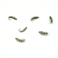 Nimfa Czech Nymph WP Olive/Red hak #12