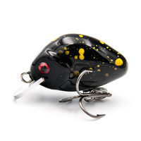 Wobler DroopKILLER FLOAT 25 2,5cm 1,5g  black yelow