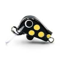 Wobler Mikrus Jakub Dwojak 2cm 1,5g YELLOW DOTS