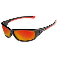 Okulary Gamakatsu G-glasses Racer Gray Red Mirror 7128-16