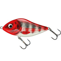 Wobler Salmo Slider pływający 7cm 17g RED HEAD STRIPER QSD329