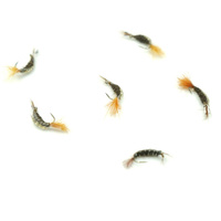 Nimfa Scud Wędkarska Polska #14 DARK BROWN