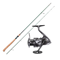 Zestaw na Troć Wędka Westin W6 SPIN 10' 300cm 10-40g + Kołowrotek TWINPOWER FE 4000PG