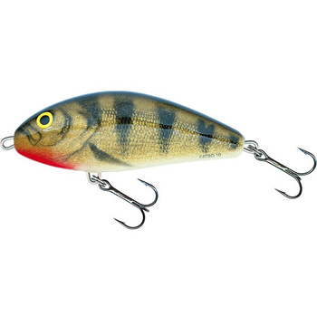 Wobler Salmo Fatso pływający 10cm 48g EMERALD PERCH QFA004