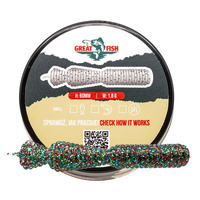 Great Fish GF2 Leech No Scent 60mm 1,8g COLORFUL GLITTER 10szt.