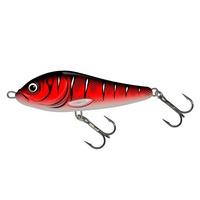 Wobler Salmo Rattlin Slider 8cm 20g Sinking RED WAKE QRN019