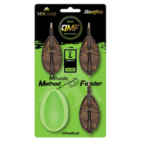 Koszyczek Mikado Quick Method Feeder Douglas - rozmiar L 3x60g + foremka AMFN-QMF-3L-SET60B