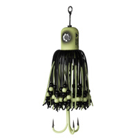 MADCAT A-Static Clonk Teaser 16cm #3/0 250g Sinking GLOW IN THE DARK SVS66355