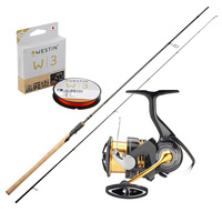 Zestaw Wędka Westin W3 Spin + Kołowrotek DAIWA 23 Legalis LT3000-C(U) + Plecionka Westin W3