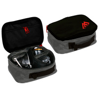 Pokrowiec na kołowrotki Mikado 24x20x12cm Czarny UWJ-R003B