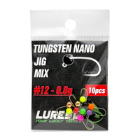 MB Lures Główka wolfram Nano Jig #12 0,8g MIX op.-10szt.