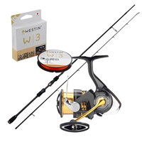 Zestaw Wędka Westin UltraStick + Kołowrotek DAIWA 23 Legalis LT3000-C(U) + Plecionka Westin W3
